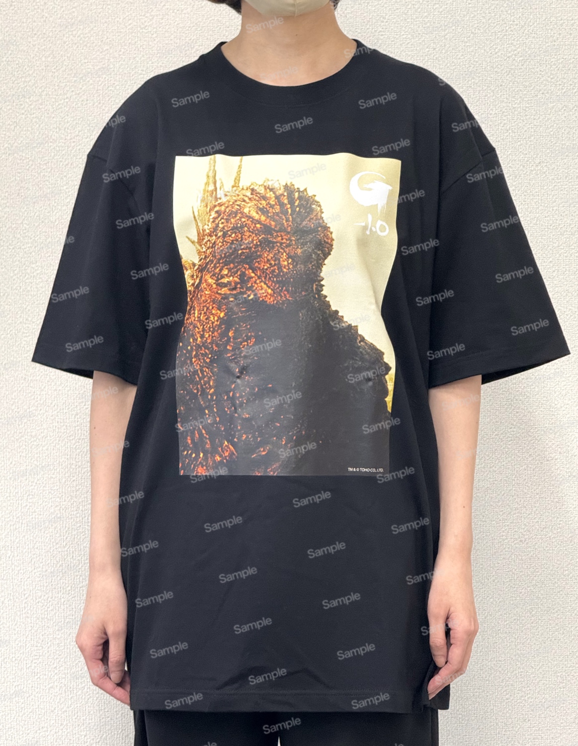 ゴジラ-1.0 Tシャツ C 着