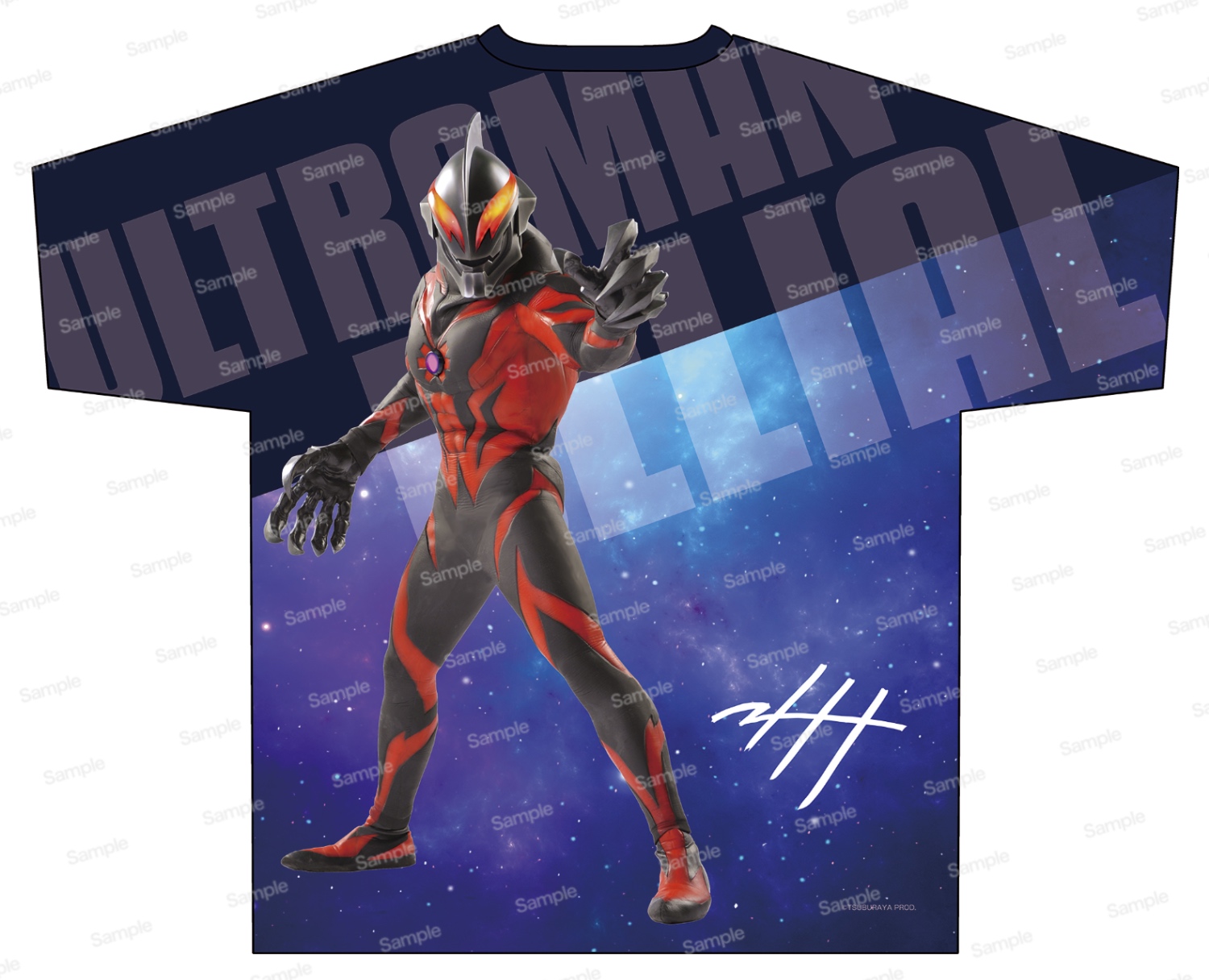 ニュージェネレーションウルトラマン フルグラフィックTシャツ ウルトラマンベリアル