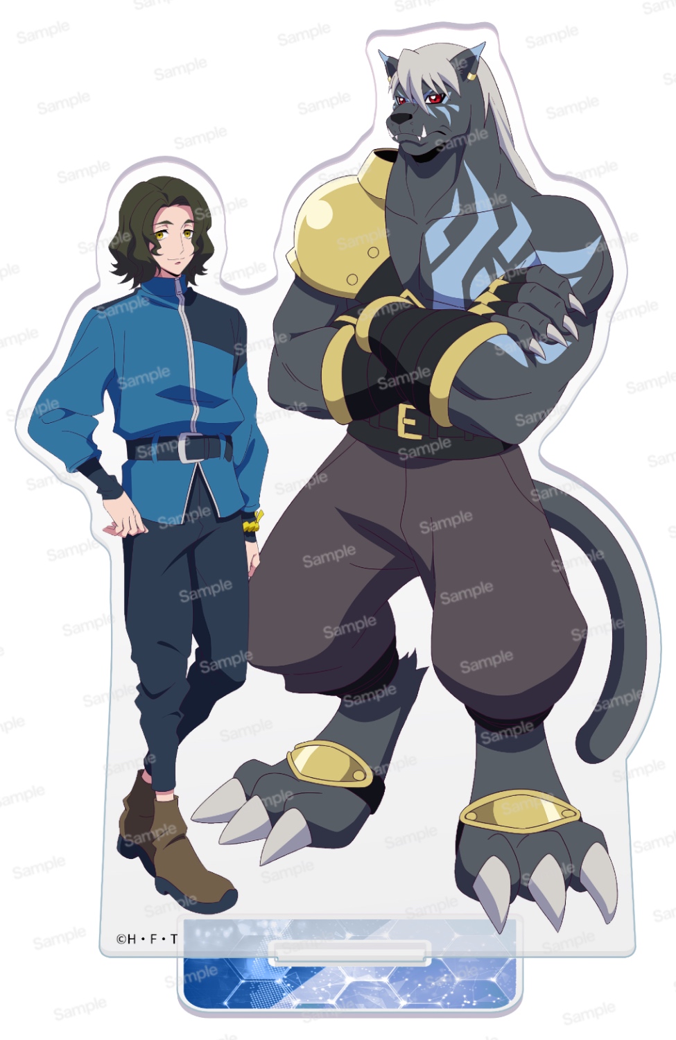 デジモンビートブレイク アクリルスタンド 沢城キョウ & ムラサメモン　組み