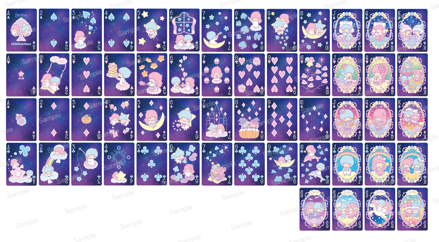 Little Twin Stars バイスクルトランプ