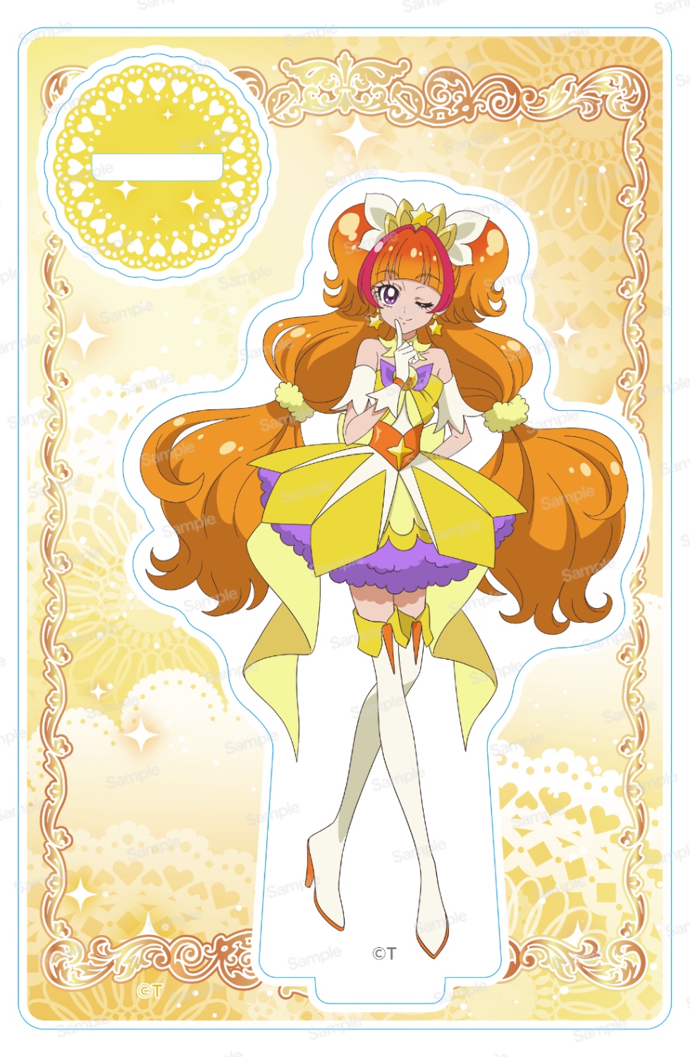 Go！プリンセスプリキュア 10周年メモリアルミニアクリルスタンドVol.2