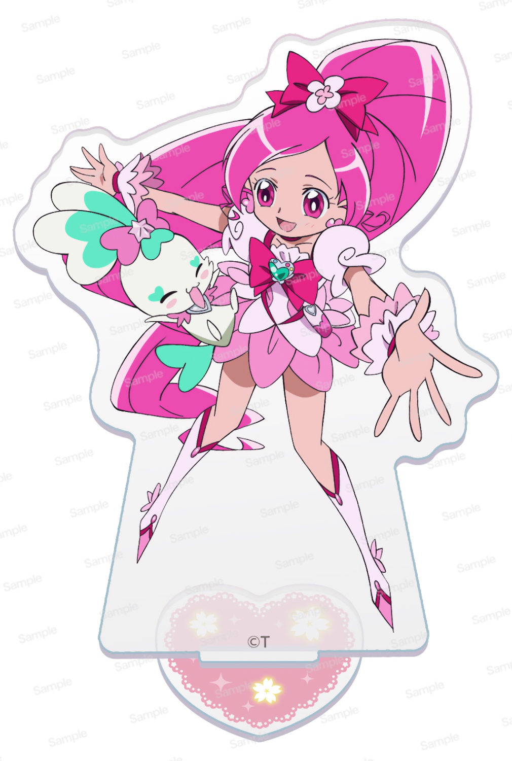 ハートキャッチプリキュア!　15周年メモリアルミニアクリルスタンドVol.1　キュアブロッサム