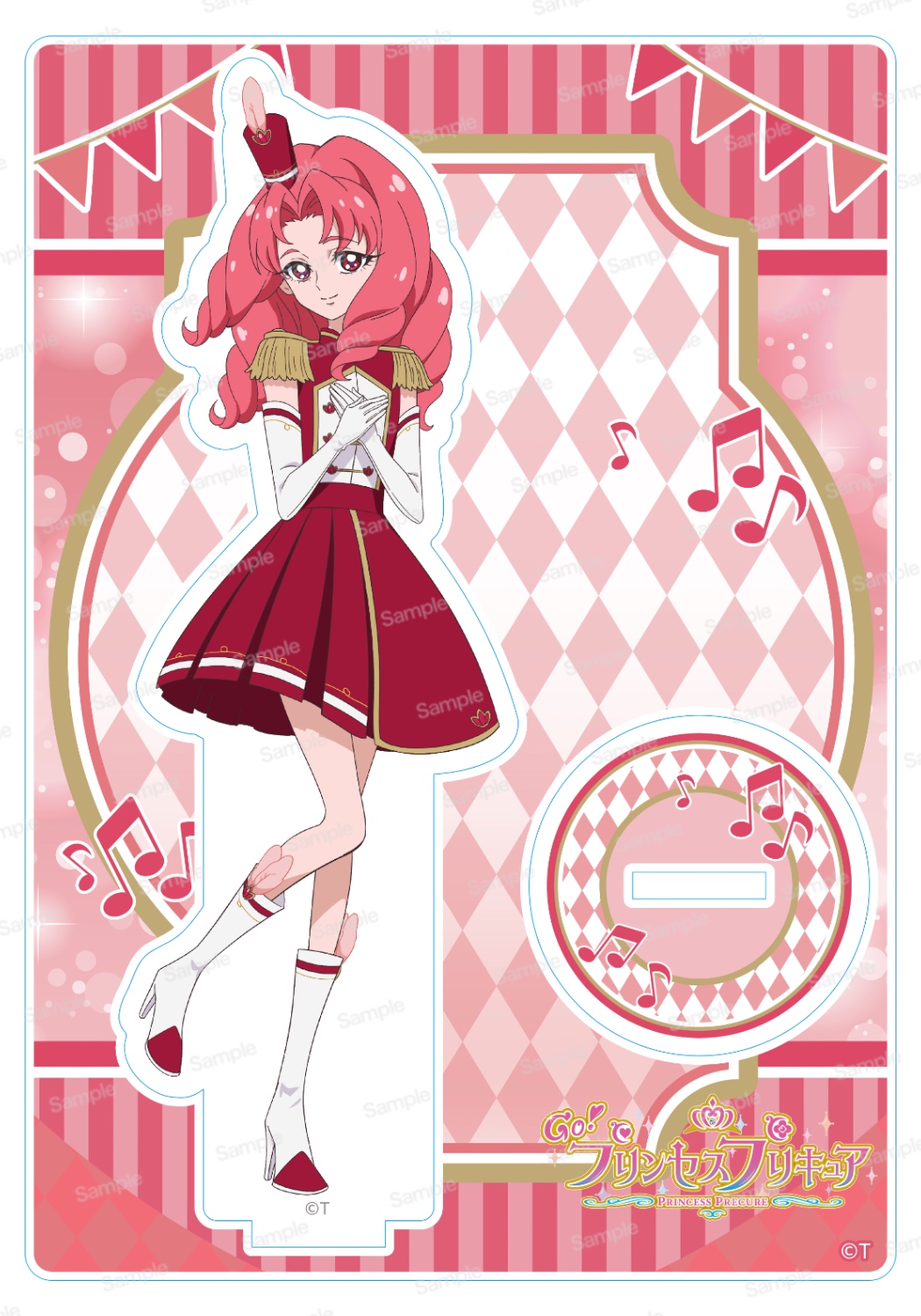 Go！プリンセスプリキュア 10周年メモリアルアクリルスタンドVol.2 紅