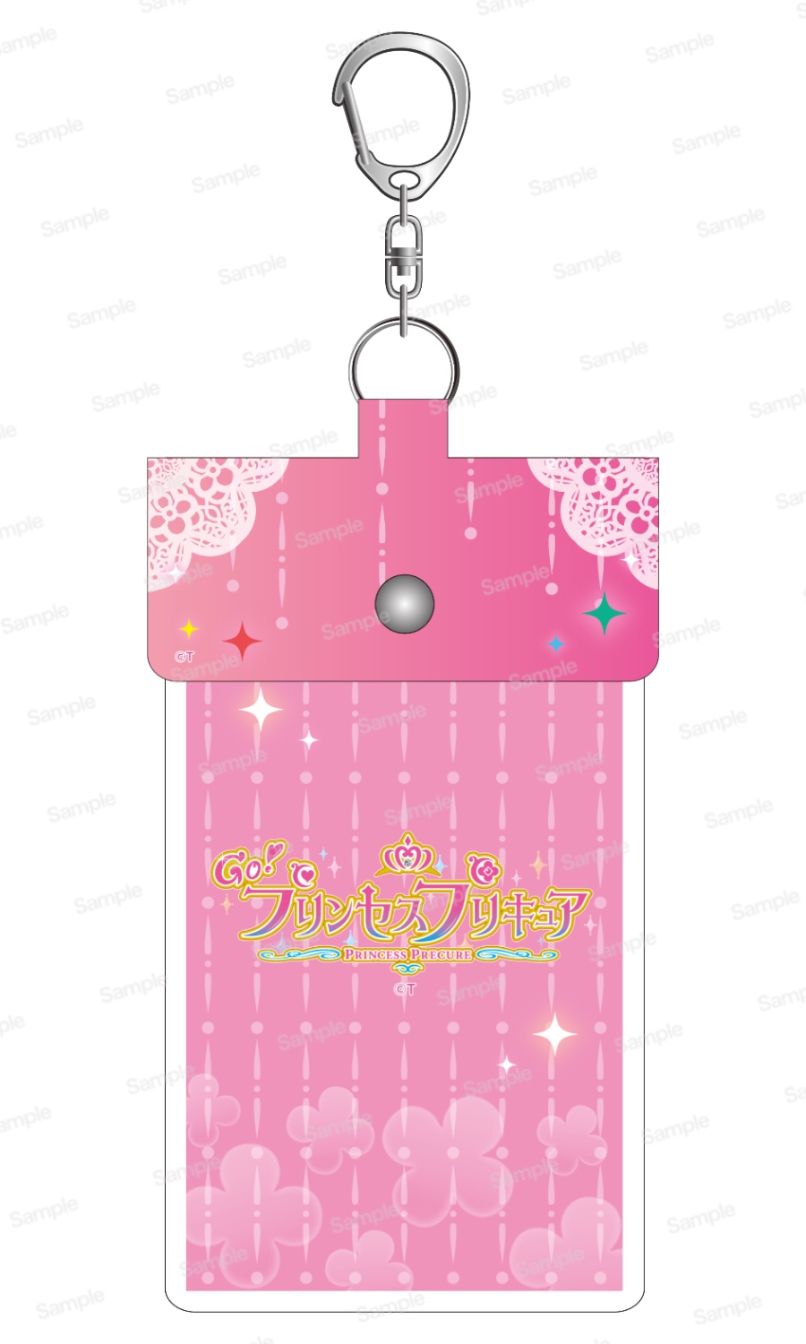 Go！プリンセスプリキュア　10周年メモリアルミニアクリルスタンド用ケースホルダー　キュアフローラ