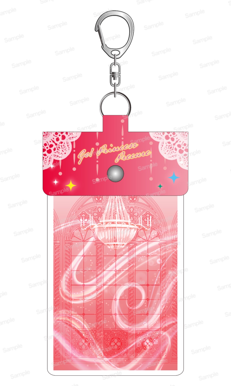 Go!プリンセスプリキュア　アクリルキーホルダー Go！プリンセスプリキュア 10周年メモリアルグリッターアクリル