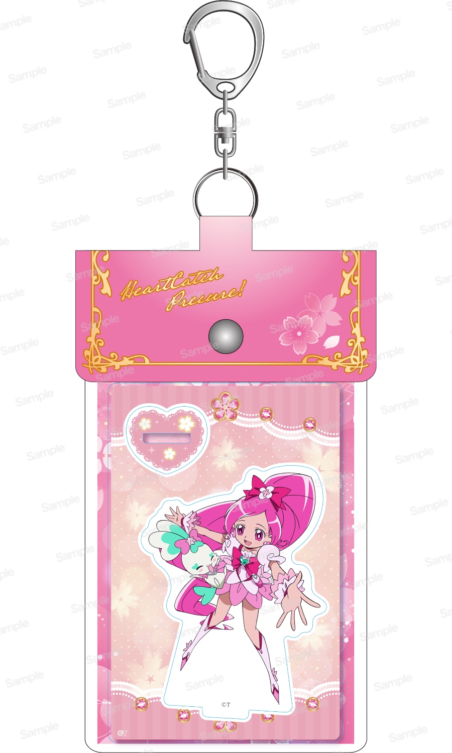ハートキャッチプリキュア!　15周年メモリアルミニアクリルスタンド用ケースホルダー