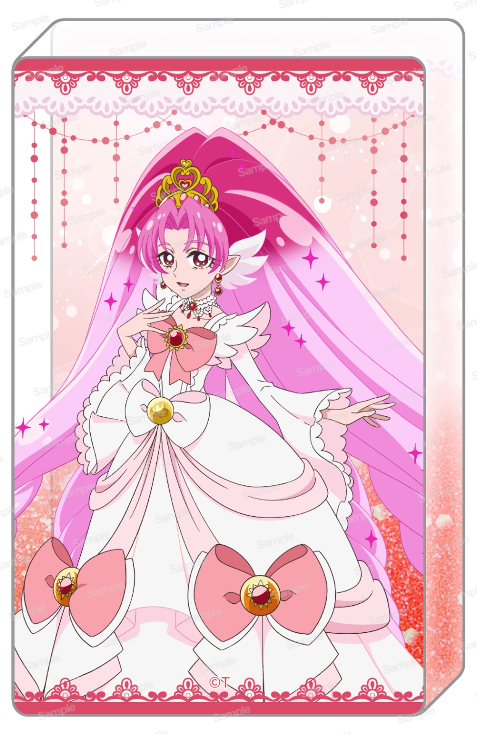 Go！プリンセスプリキュア 10周年メモリアルグリッターアクリル