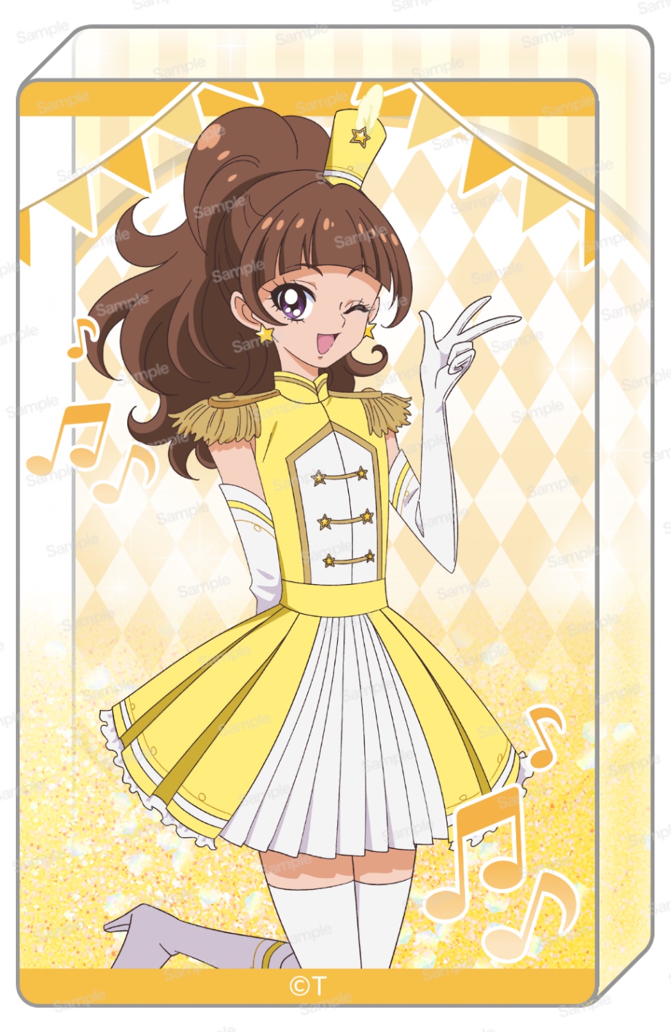 Go！プリンセスプリキュア 10周年メモリアルグリッターアクリル