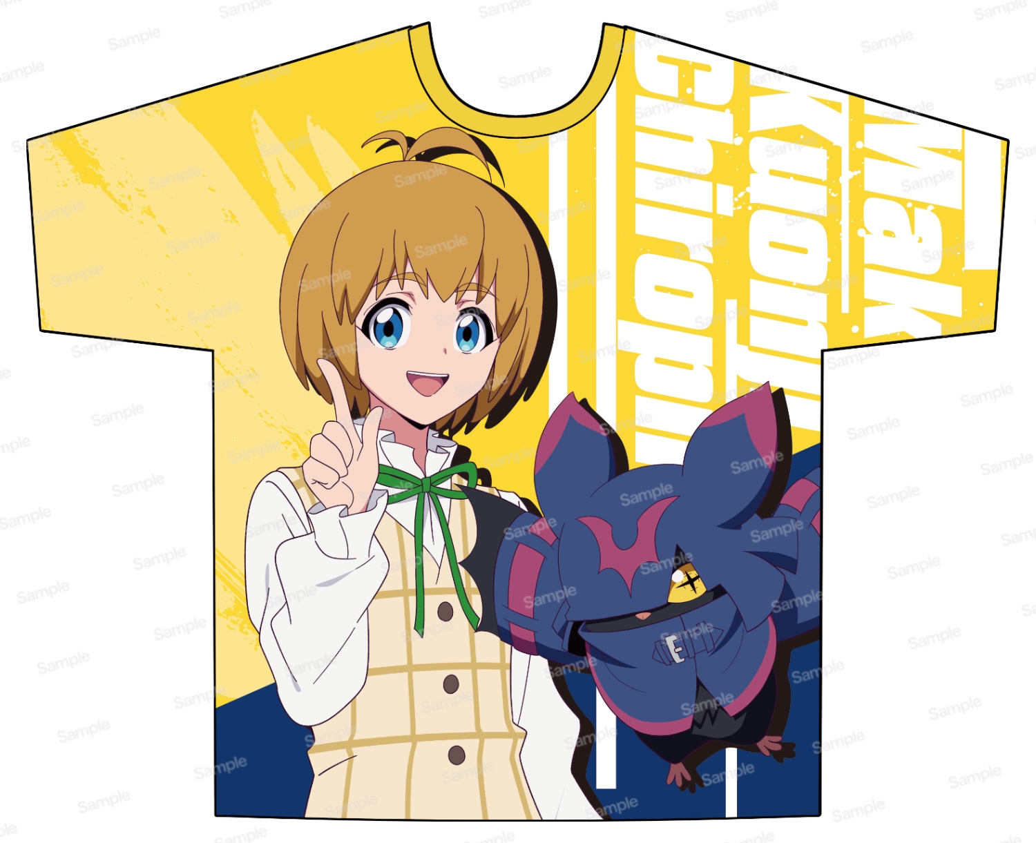 デジモンビートブレイク フルグラフィックTシャツ 久遠寺マコト