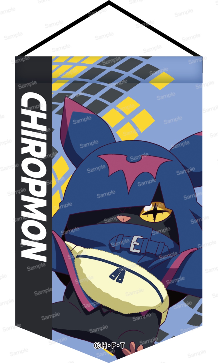 デジモンビートブレイク　フラッグ風ミニタペストリー 第1弾　キロプモン