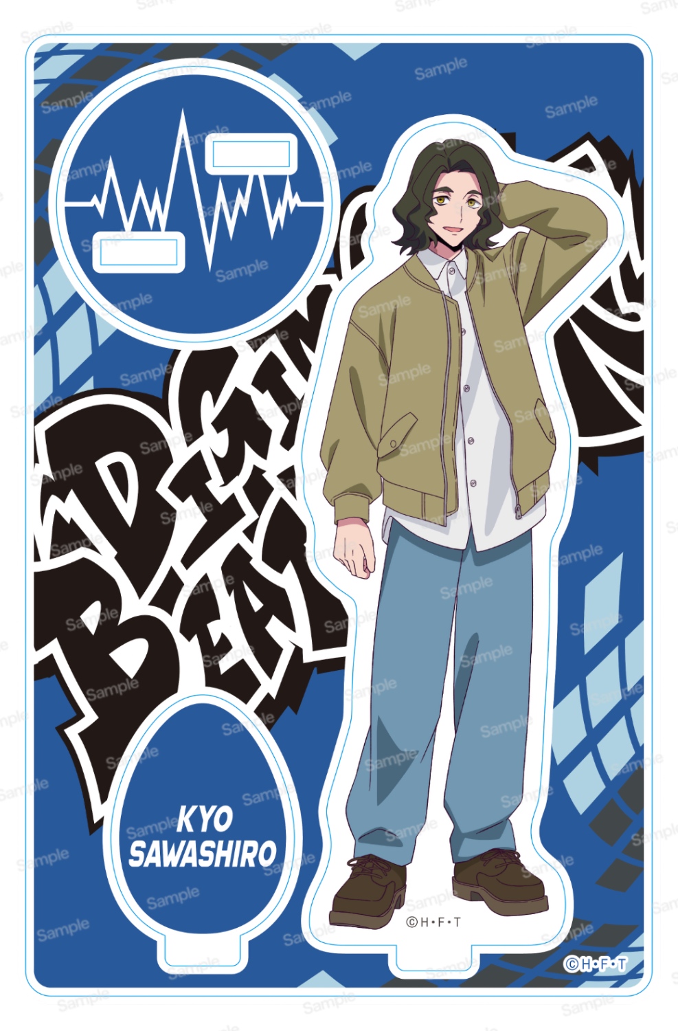 デジモンビートブレイク　ミニアクリルスタンド 第2弾　沢城キョウ