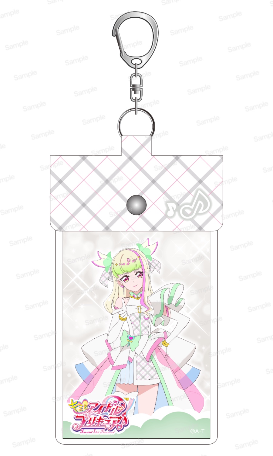 キミとアイドルプリキュア♪　ミニアクリルスタンド用ケースホルダー　キュアズキューン