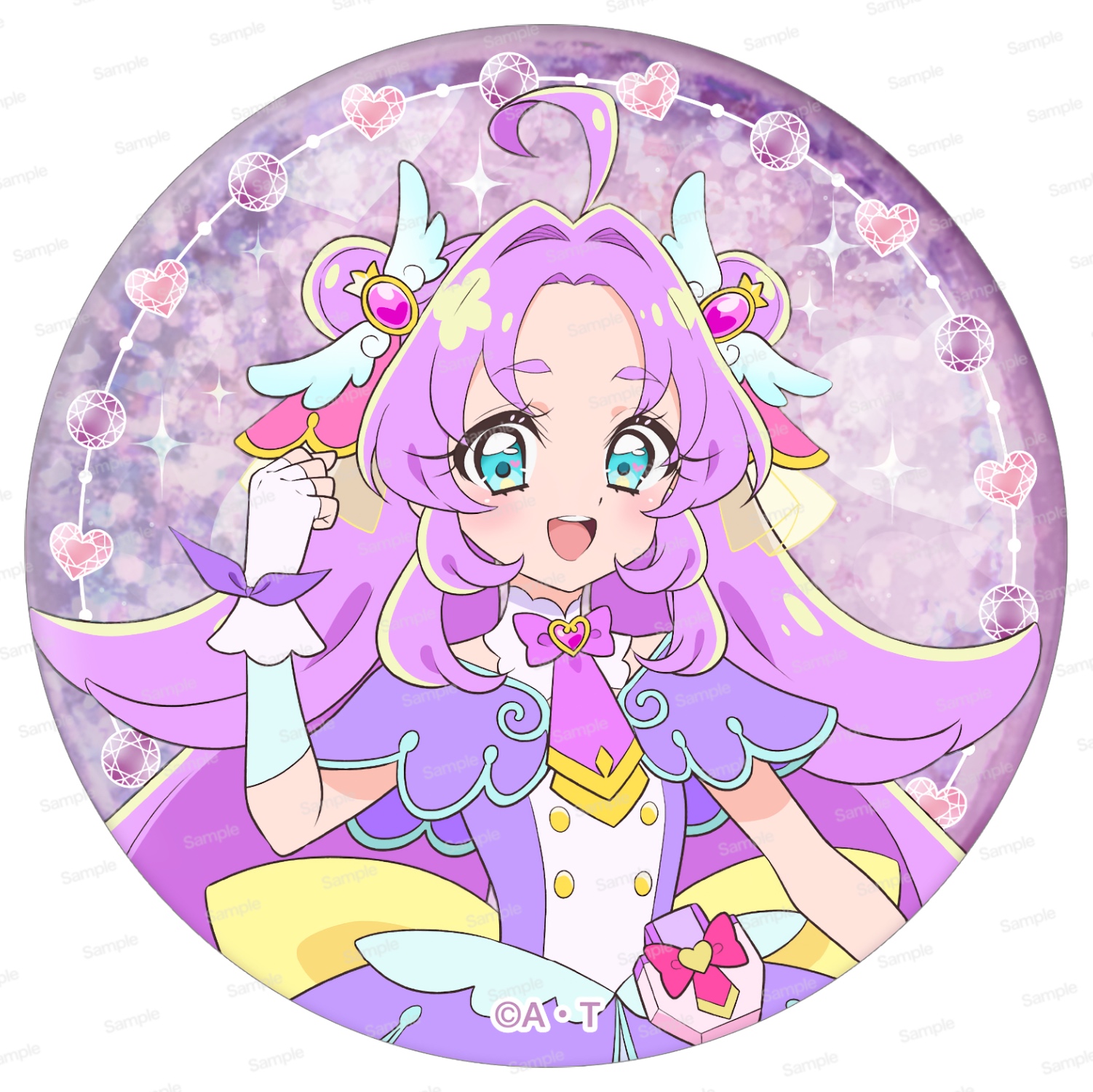 名探偵プリキュア！ ホログラム缶バッジ第1弾