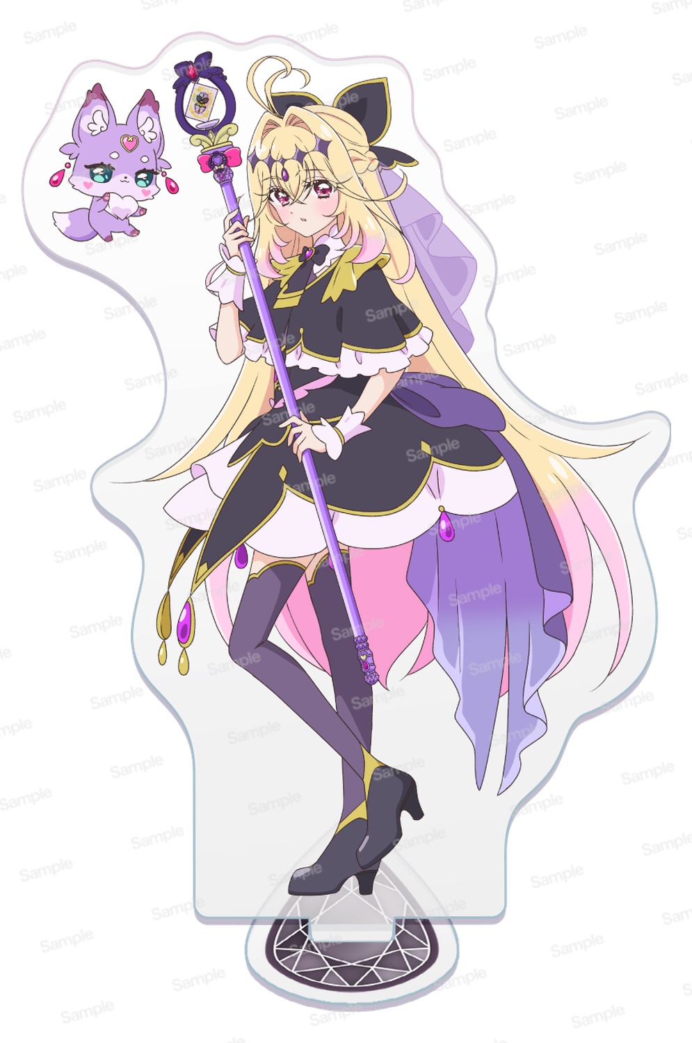 名探偵プリキュア！ ミニアクリルスタンドVol.3 キュアアルカナ・シャドウ 組み