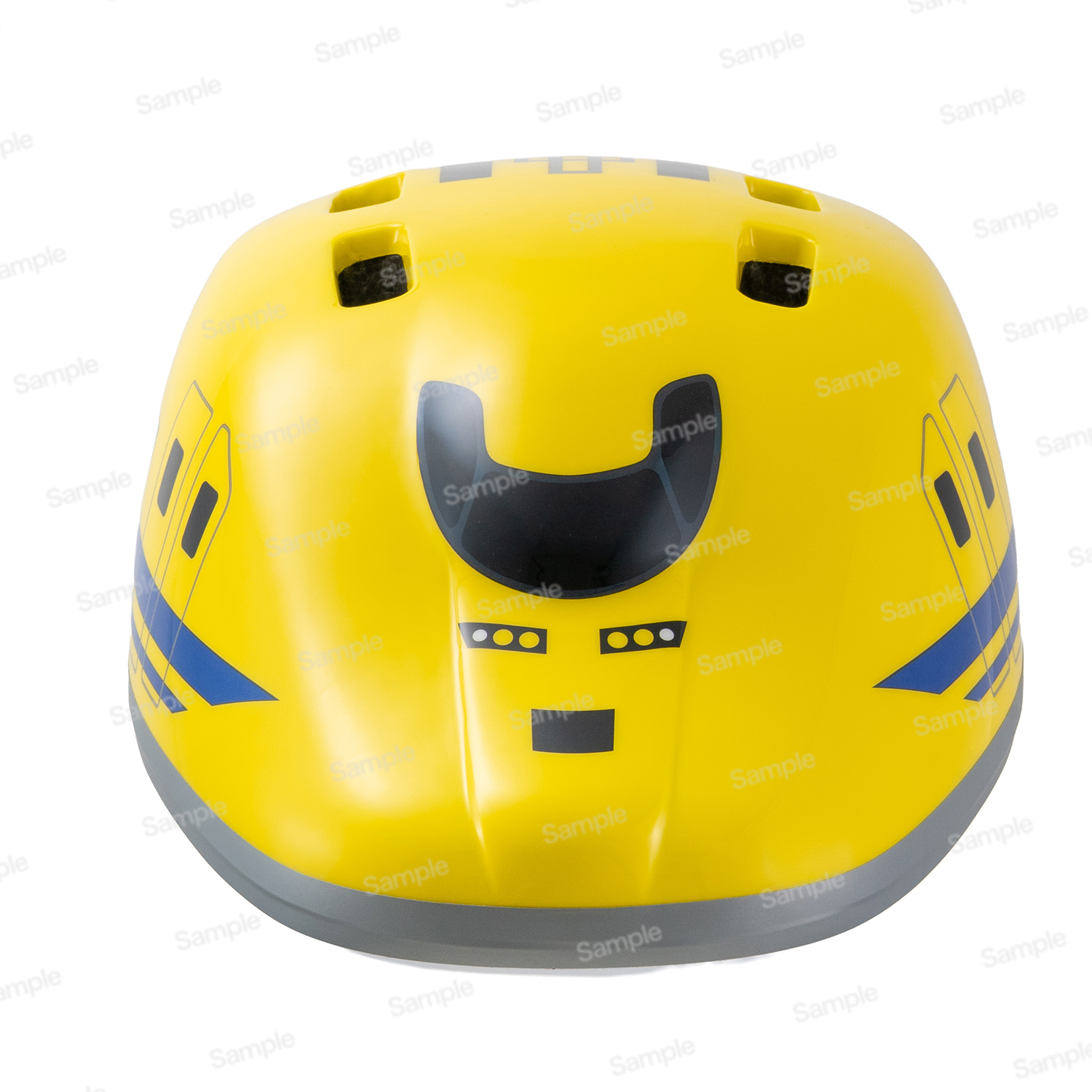 キッズ サイクルヘルメット ドクターイエロー 正面