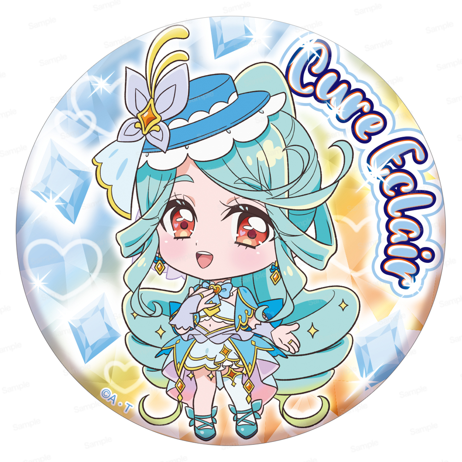 名探偵プリキュア! プリポップ♪ドでか缶バッジ Vol.2 キュアエクレール