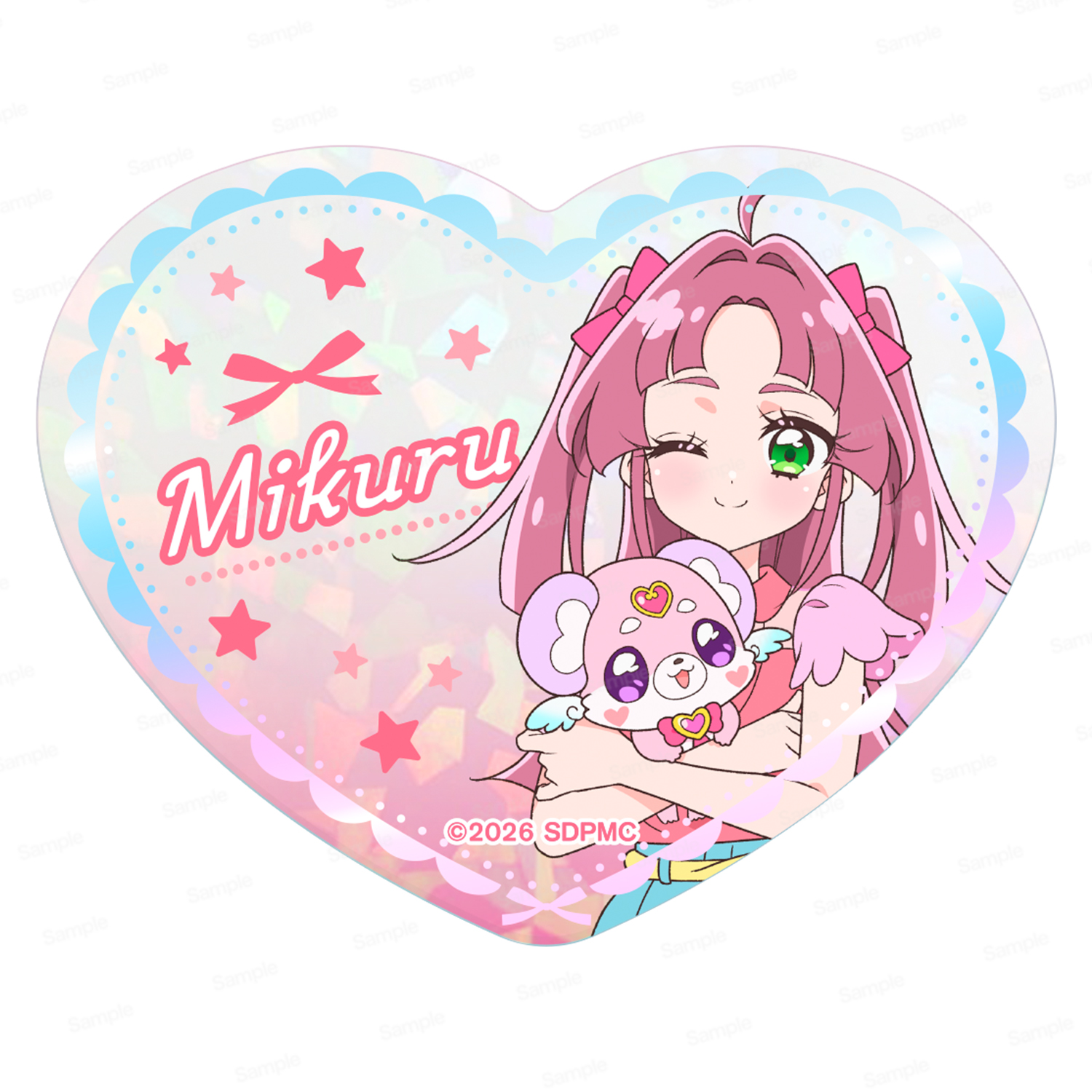 映画名探偵プリキュア!不思議な庭と2人の秘密 ハート型クリアシートVol.1 小林みくる